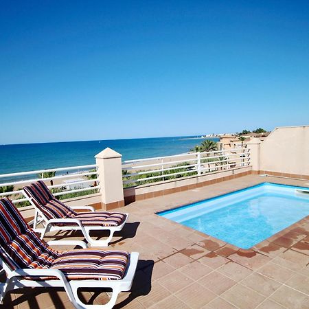 Atico Con Piscina Privada En Primera Linea Apartment Denia Bilik gambar